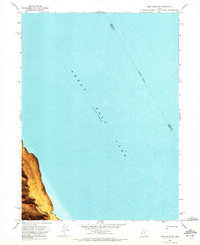 Plug Peak NW 1968 topographic map thumbnail