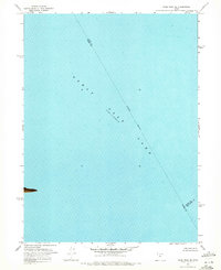 Plug Peak SE 1968 topographic map thumbnail