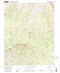 Podunk Creek 1966 topographic map thumbnail