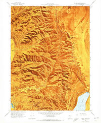 Pokes Point 1968 topographic map thumbnail