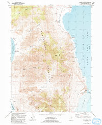 Pokes Point 1991 topographic map preview