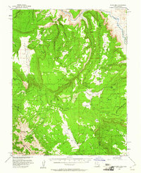 Polar Mesa 1954 topographic map thumbnail