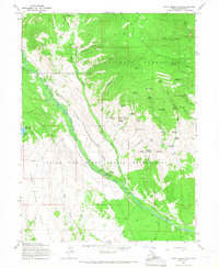 Pole Creek Cave 1965 topographic map thumbnail