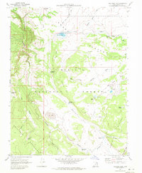Pollywog Lake 1970 topographic map thumbnail