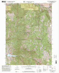Porcupine Reservoir 1998 topographic map thumbnail