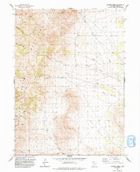 Potters Creek 1991 topographic map thumbnail