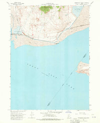 Promontory Point 1968 topographic map thumbnail