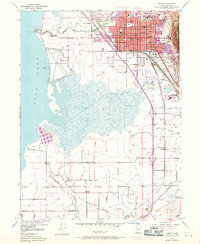 Provo 1948 topographic map thumbnail