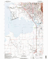 Provo 1993 topographic map thumbnail