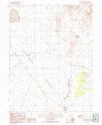Pyramid Knoll 1991 topographic map thumbnail