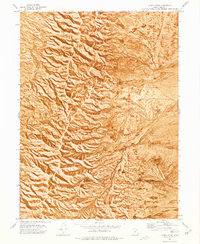 Quincy Spring 1973 topographic map thumbnail