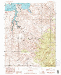 Rainbow Bridge 1987 topographic map preview