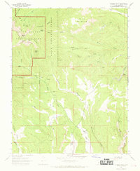 Rainbow Point 1966 topographic map preview