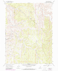 Rainbow 1968 topographic map thumbnail