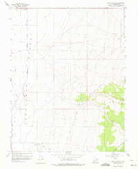 Ranch Canyon 1958 topographic map thumbnail