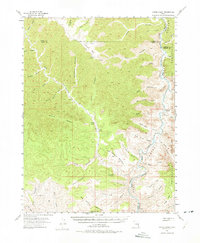 Range Creek topographic map thumbnail