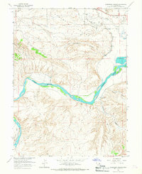 Rasmussen Hollow 1965 topographic map thumbnail