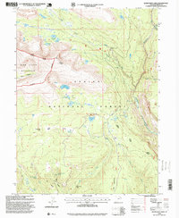 Rasmussen Lakes 1996 topographic map thumbnail