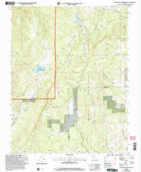 Red Creek Reservoir 2002 topographic map preview