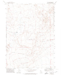Red Dome 1971 topographic map thumbnail