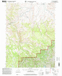 Red Hole 1998 topographic map thumbnail