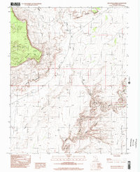 Red House Spring 1996 topographic map thumbnail