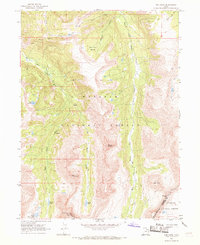 Red Knob 1967 topographic map preview