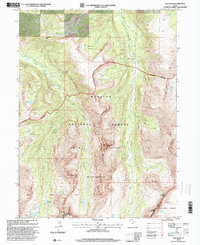 Red Knob 1996 topographic map thumbnail