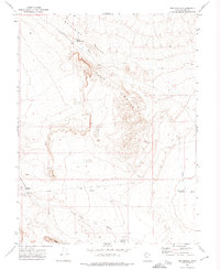 Red Knolls 1972 topographic map thumbnail