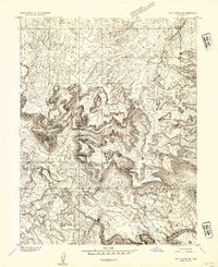 Red Plateau SE topographic map thumbnail