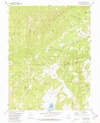 Red Ridge 1981 topographic map thumbnail