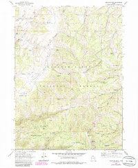 Red Spur Mtn topographic map thumbnail