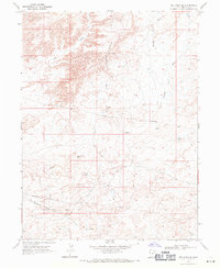 Red Wash SE 1968 topographic map thumbnail