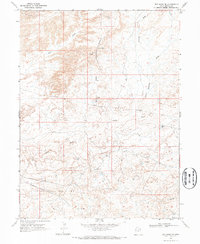 Red Wash SE 1968 topographic map thumbnail