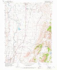 Redmond 1966 topographic map thumbnail