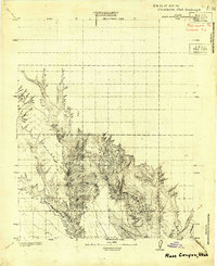 Rees Canyon topographic map thumbnail