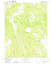 Rex Reservoir 1966 topographic map thumbnail