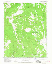 Rex Reservoir 1966 topographic map thumbnail