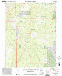 Rex Reservoir 2001 topographic map thumbnail