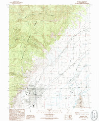 Richfield 1986 topographic map thumbnail