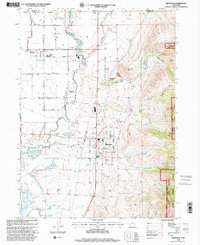 Richmond 1998 topographic map thumbnail