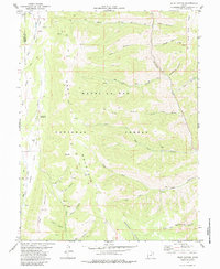 Rilda Canyon 1979 topographic map thumbnail