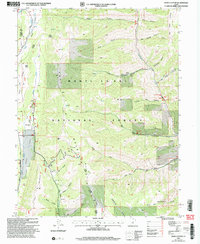 Rilda Canyon 2001 topographic map thumbnail