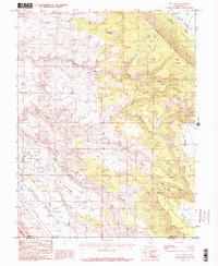 Rill Creek 1985 topographic map thumbnail