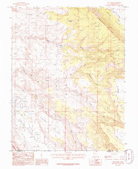 Rill Creek 1985 topographic map thumbnail