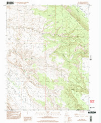 Rill Creek 1996 topographic map thumbnail
