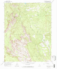 Roger Peak 1964 topographic map thumbnail