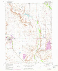Roosevelt 1964 topographic map thumbnail
