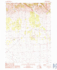 Rosette 1990 topographic map thumbnail