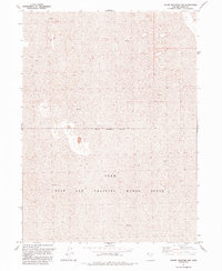 Round Mountain NW 1991 topographic map thumbnail